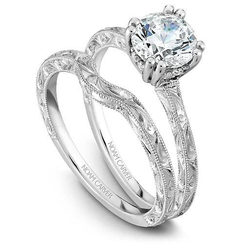 Noam Carver Designer Engagement Ring B004-02 — Craig Husar Fine